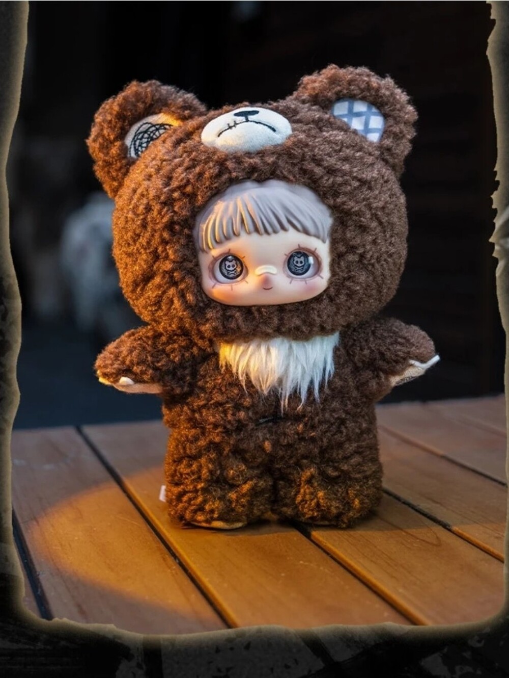 MayMei Dark Forest Series Plush The Bear Bell